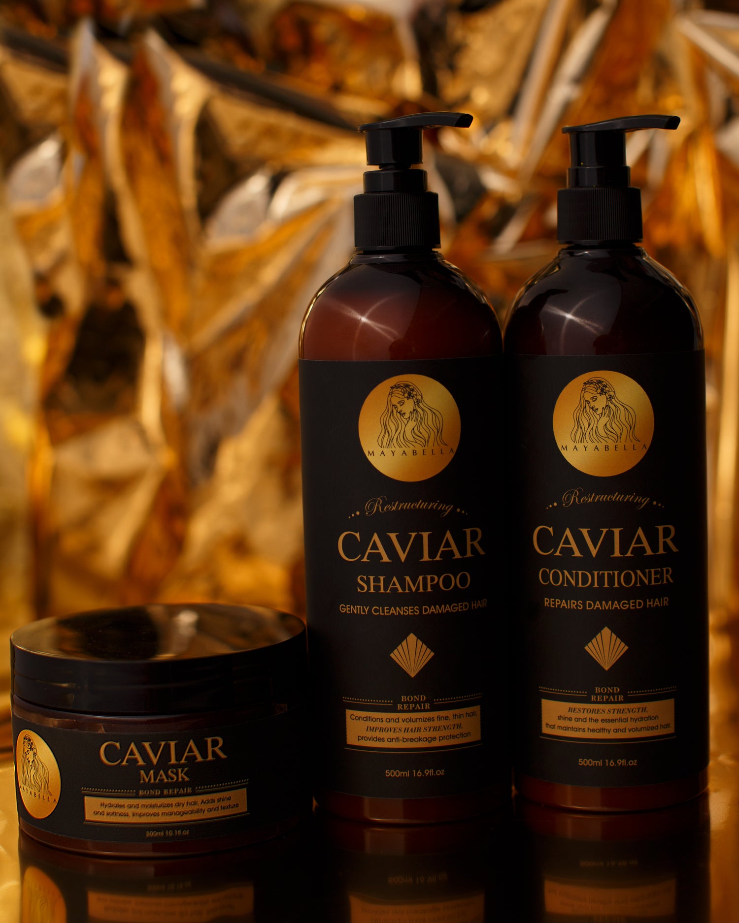 Caviar Shampoo + Caviar Conditioner + Caviar Mask