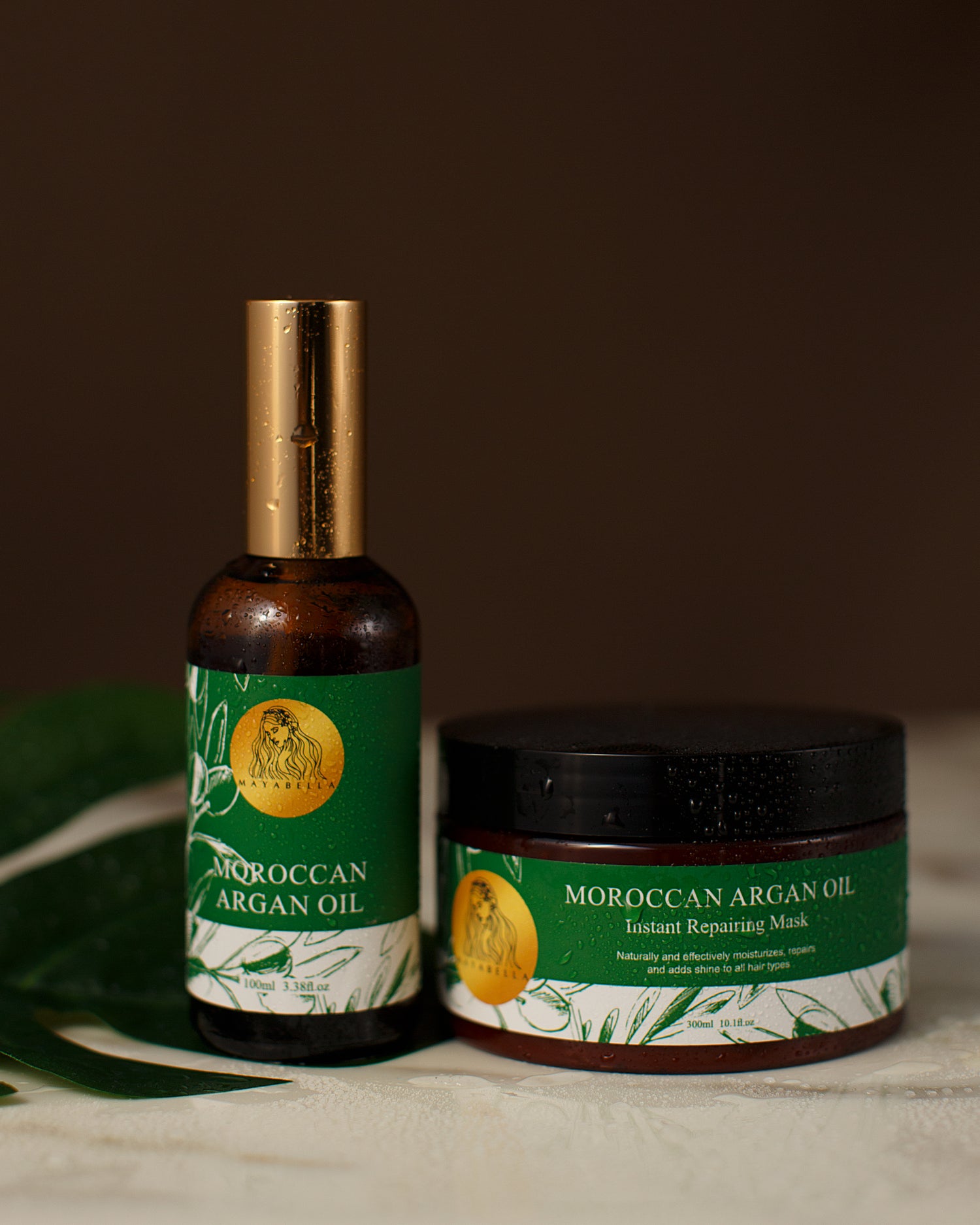 Moroccan Argan Oil + Moroccan Argan oil Mask