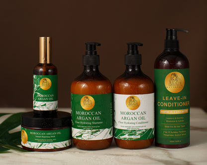 Moroccan Argan Oil Set + Leave-in